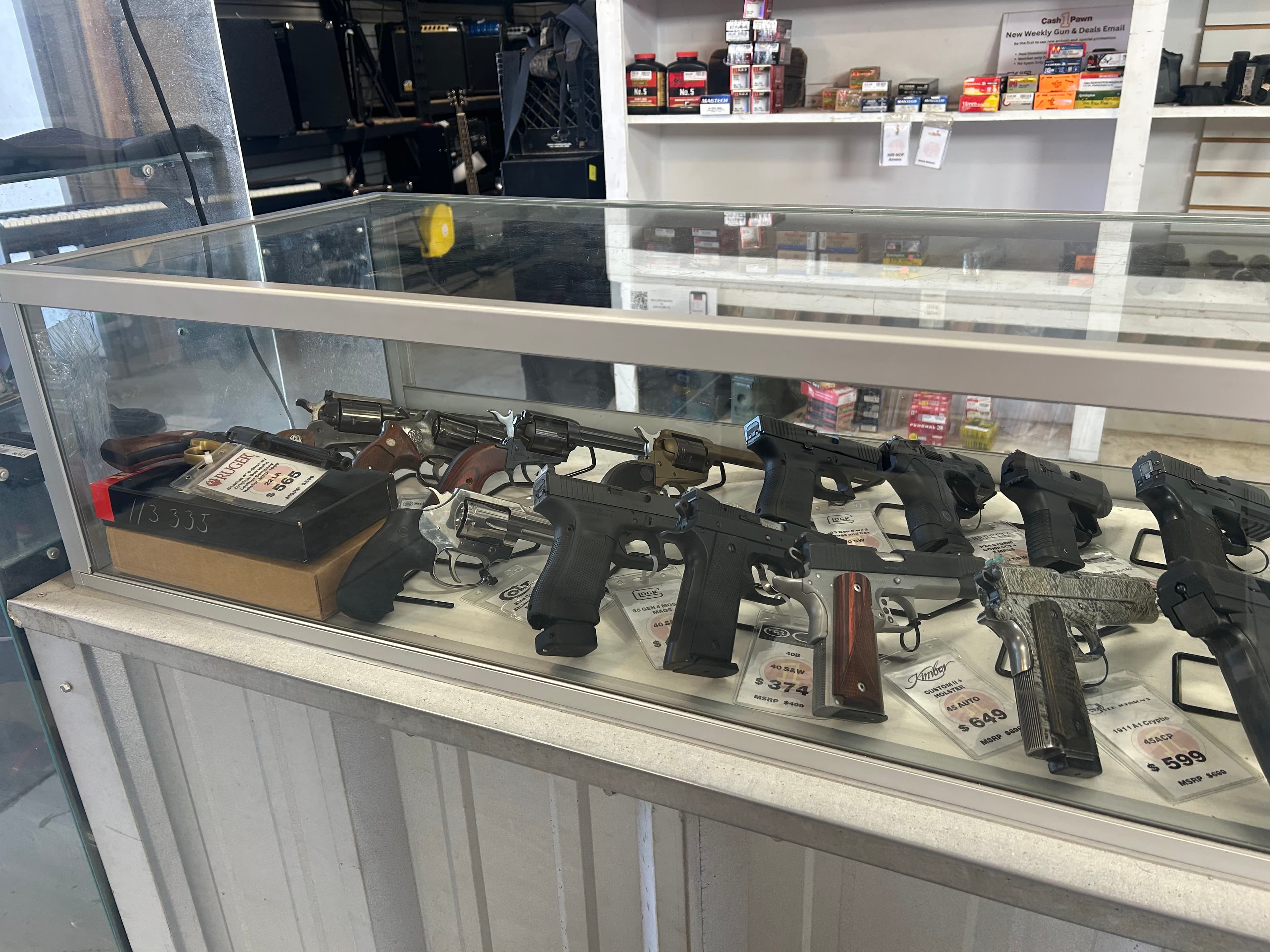 Cash 1 Pawn handguns, pistols, revolvers, and ammunition including Glock, Colt, and Kimber for sale - buy pistols ammo missoula | Missoula MT